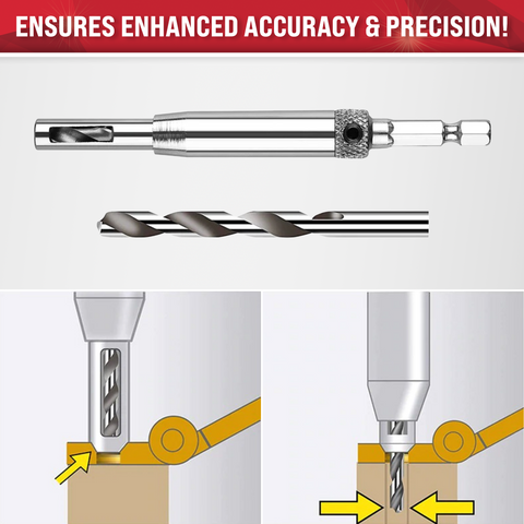 CARSEN CLAMP™ SELF-CENTERING DRILL BITS