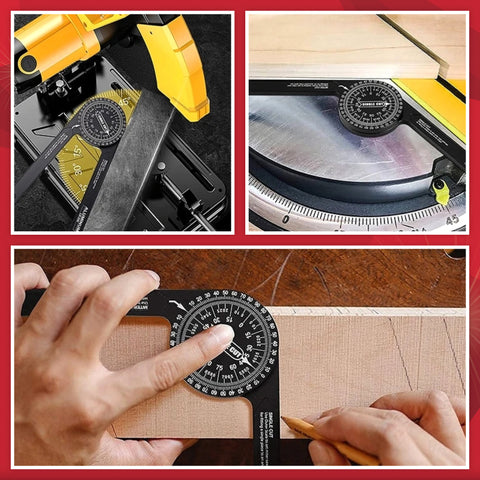 CARSEN CLAMP™ MITER SAW PROTRACTOR